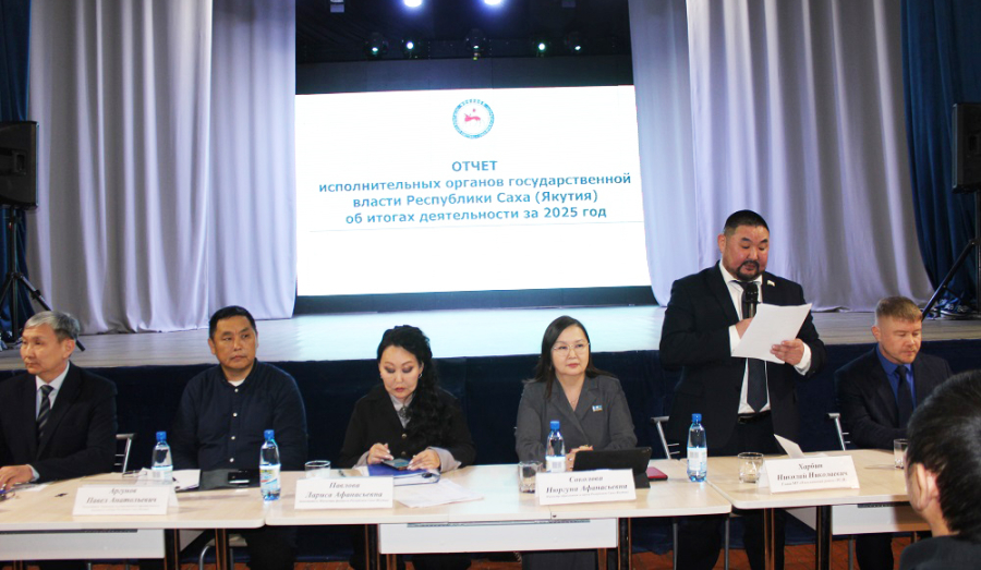 В Олекминском районе завершился отчет правительства республики