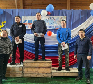 В селе Улахан‑Мунгку прошли спортивные состязания ко Дню защитника Отечества