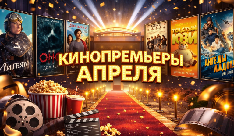 Кинопремьеры апреля